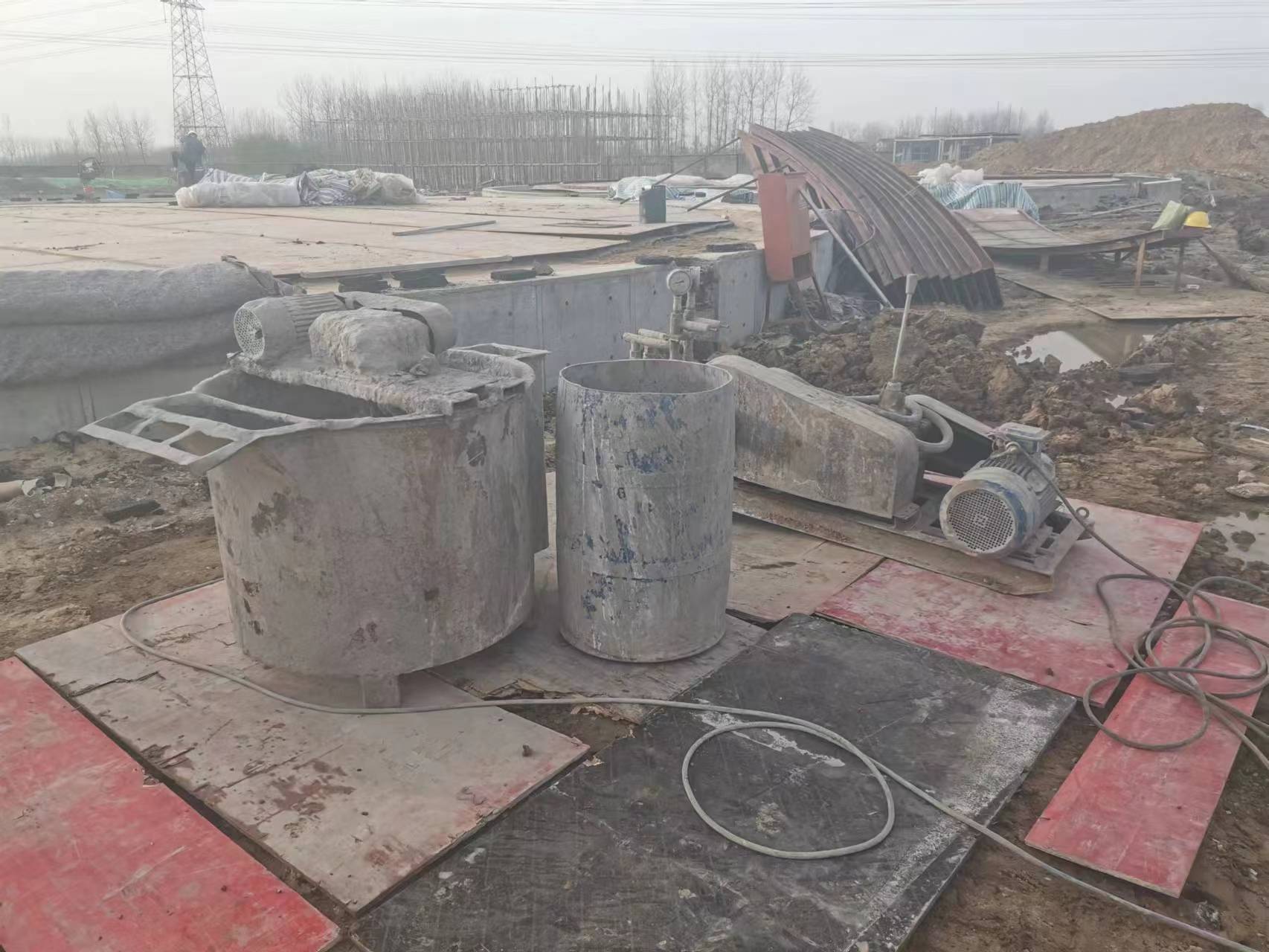 黄龙回填土注浆